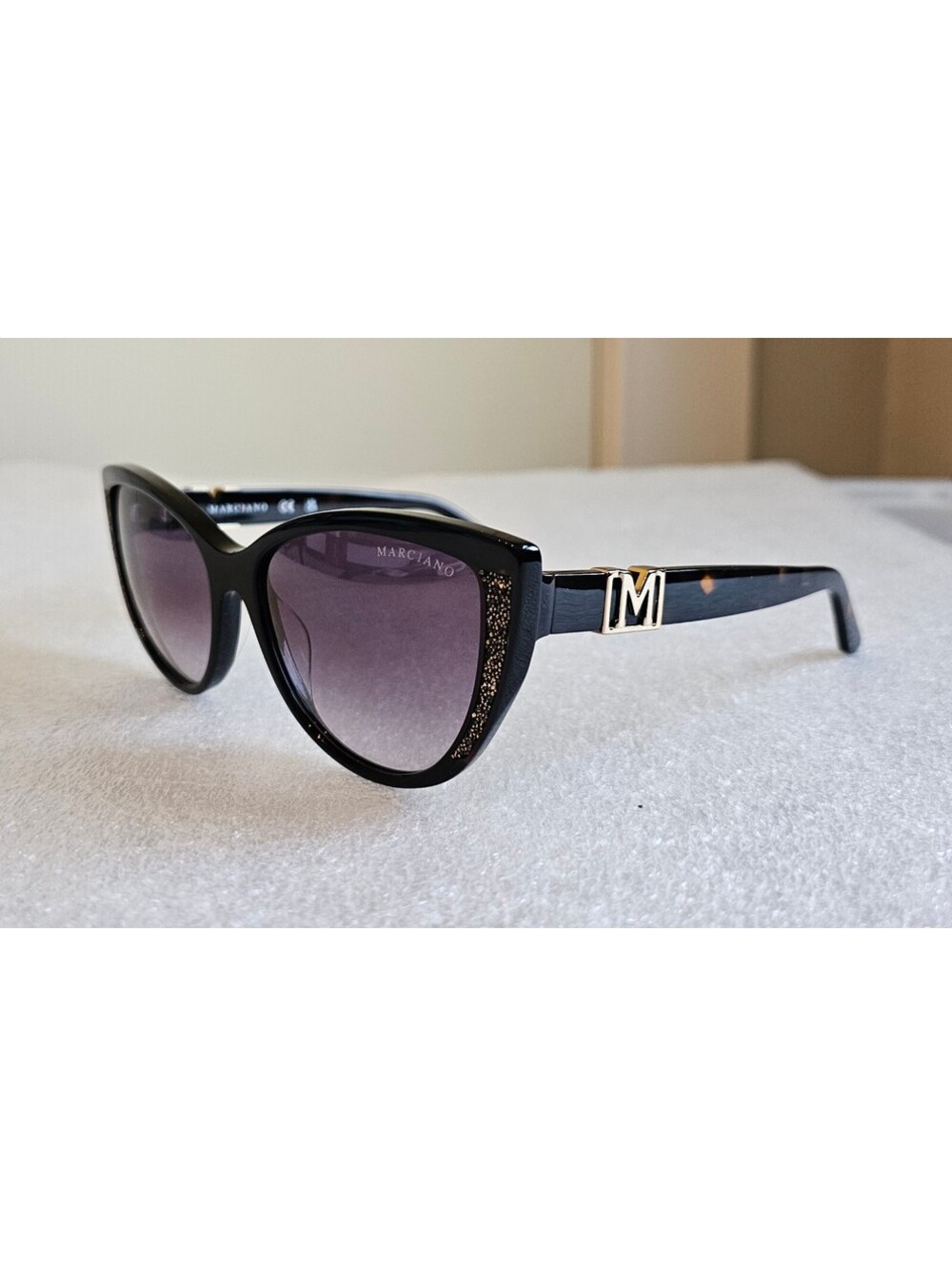 Marciano Cat Eye Sunglasses - GM00011 - Crystal Accents - Picture 2 of 7